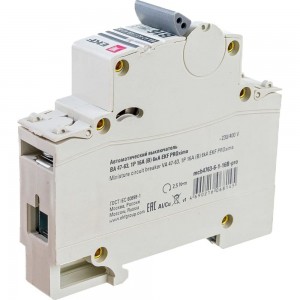 Автоматический выключатель EKF 1P 16А (B) 6кА ВА 47-63N PROxima M636116B