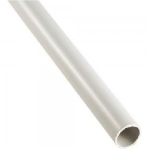 Гладкая труба Экопласт ПНД тяжелая, диаметр 16мм цвет серый 1шт-3м 23016HF-GR-3