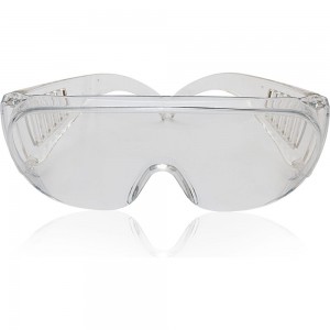 Защитные открытые очки с двухсторонним незапотевающим покрытием ЕЛАНПЛАСТ ОЧК304KN (O-13011KN)