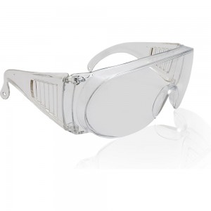Защитные открытые очки с двухсторонним незапотевающим покрытием ЕЛАНПЛАСТ ОЧК304KN (O-13011KN)