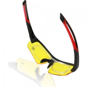 Защитные открытые очки ЕЛАНПЛАСТ Дуэт желтые 802KN (О-13082KN)