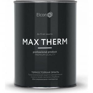 Термостойкая эмаль Elcon Max Therm медь, 700 градусов, 0,8 кг 00-00002884