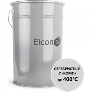 Эмаль Elcon КО-814 серебристо-серая, однокомпонентная, 25 кг 00-00001677