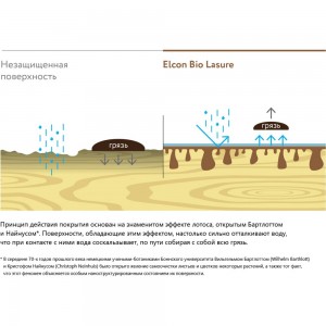 Водоотталкивающая пропитка Elcon Bio Lasure для защиты дерева до 15 лет, антисептик (каштан; 0.9 л) 00-00461940