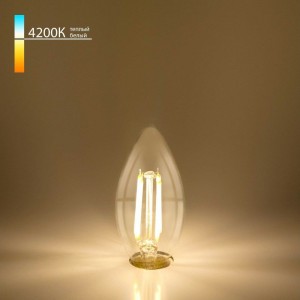 Светодиодная лампа Elektrostandard BLE1412 свеча 7W 4200K E14 C35 прозрачный a049116
