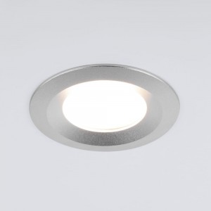 Встраиваемый светильник Elektrostandard 110 MR16, серебро a053334