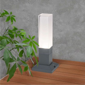Садово-парковый светильник Elektrostandard 1536 TECHNO LED со светодиодами серый a052859