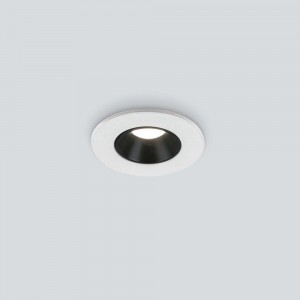 Встраиваемый светильник Elektrostandard 25025 LED 3W 4200K белый черный a056778