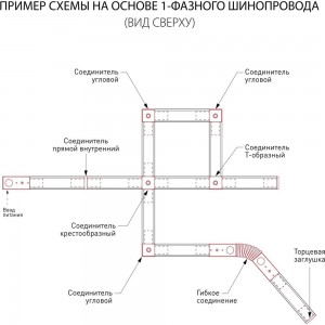 Встраиваемый однофазный шинопровод Elektrostandard 85082/00 a057091