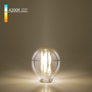 Лампа Elektrostandard Mini Classic F 8W 4200K E27 (G45) (BLE2772) прозрачный a060527