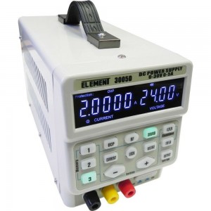 Импульсный лабораторный блок питания ELEMENT 3005D 16554 (30V, 5A)