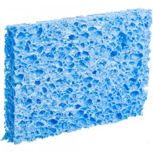 Губка голубая для очистки жал паяльников (80x50 мм) ELEMENT 11388
