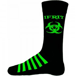 Термоноски Элементаль Ifrit IFRIT-Alert салатовый/черный, р. 42-43/43 ТН-405-42