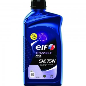 Жидкость для механических трансмиссий ELF TRANSELF NFX SAE 75W 1L 223519
