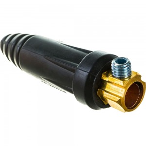 Вилка (2 шт; Dx50) для сварочного кабеля Elitech 0606.014900