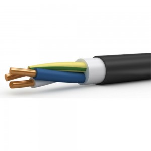 Круглый кабель ЭлПроКабель твердый, негорючий, не содержит галогенов ППГнгА-HF 3x1,5 4630017845934
