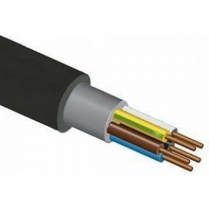 Круглый кабель ЭлПроКабель твердый негорючий не содержит галогенов ППГнгА-HF 3x2,5 4630017845910