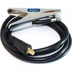 Комплект кабеля заземления 5 метров, КГ 1х16, вилка 10-25 ЭНАРГИТ КЗ116-5-1025