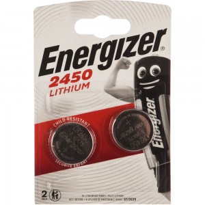 Батарейки Energizer Lithium CR2450 2 шт/бл 7638900381795