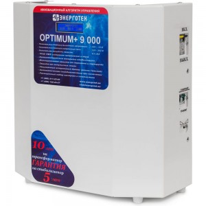 Стабилизатор напряжения (9000 HV ±10 В 165-300 В) Энерготех OPTIMUM 514430