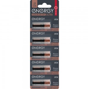 Алкалиновая батарейка ENERGY ultra lr23a/5b 105702