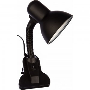 Настольный светильник, черный матовый ЭРА N-102-E27-40W-BK C0041424