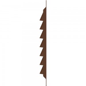 Решетка вентиляционная стальная с сеткой (150x150 мм; коричневая) ERA 1515МЭ кор 87-915