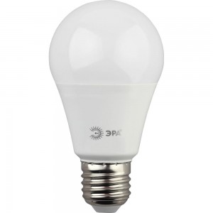 Светодиодная лампа ЭРА LED A60-7W-827-E27, груша, теплый Б0029819