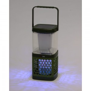 Противомоскитный кемпинговый фонарь ЭРА ERAMF08 аккумулятор с солнечной батареей Б0044332