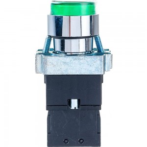 Кнопка управления ЭРА LAY5-BW3361 с подсветкой, зеленый, 1з, 20/200/6000 Б0045663