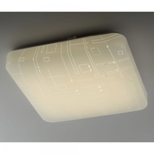 Потолочный светодиодный светильник ЭРА Классик без ДУ SPB-6-18 Nancy S 18Вт 4000К квадратный Б0051092