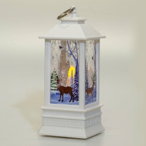 Новогодний декор ЭРА светильник Сказочный лес, теплый белый, LED, 20 см, 3ААА, IP20 Б0051938