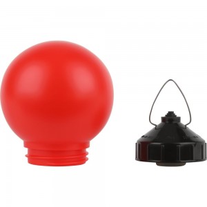 Подвесной светильник ЭРА НСП 0160003 Гранат полиэ��илен IP44 E27 max 60Вт шар красный Б0052012
