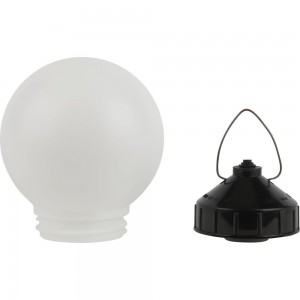 Подвесной светильник ЭРА НСП 0160003 Гранат полиэтилен IP44 E27 max 60Вт D150 шар белый Б0052010