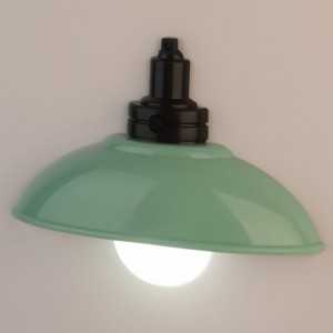 Светодиодный ночник-светильник ЭРА NLED-487-1W-SW-GR настенный, на батарейках, с выключателем, зеленый, Б0051476