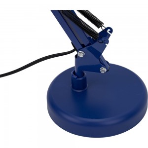 Настольный светильник ЭРА N-214-E27-40W-BU Е27 с основанием, синий Б0052763