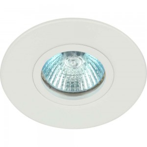Встраиваемый алюминиевый светильник ЭРА KL83 WH MR16/GU5.3 белый Б0054344