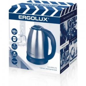 Электрический чайник Ergolux ELX-KS05-C72 матово-черный PROMO 14052