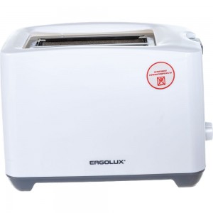 Электрический тостер ERGOLUX ELX-ET02-C31 бело-серый 13971