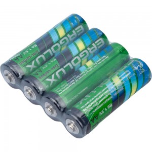 Батарейка Ergolux R6SR4, 1.5В, R6, SR4 12441
