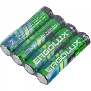 Батарейка Ergolux R03SR4 1.5В, R03, SR4 12440