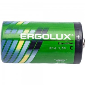 Батарейка Ergolux R14 SR2 R14SR2 1.5В 14335