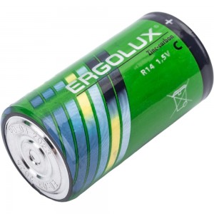 Батарейка Ergolux R14 SR2 R14SR2 1.5В 14335