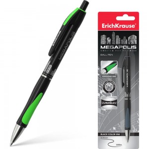 Автоматическая шариковая ручка ErichKrause MEGAPOLIS Concept, черный 42560