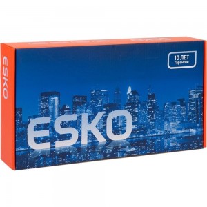 Смеситель для кухни ESKO высокий излив, нержавеющая сталь K5