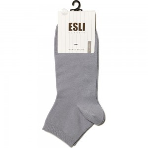Мужские короткие носки ESLI CLASSIC 14С-120СПЕ, р.29, 000 серый 1001330420050016000