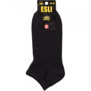 Мужские короткие носки ESLI 19С-146СПЕ, р.27, 000 черный 1001331000030012000