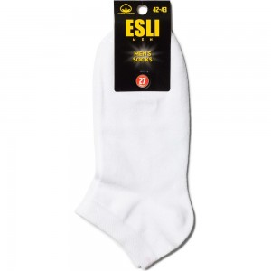 Мужские короткие носки ESLI 19С-146СПЕ, р.27, 000 белый 1001331000030015000