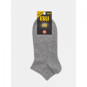 Мужские носки ESLI basic короткие, 18с-98/1спе, р.40-43, серый 1001332180100016000