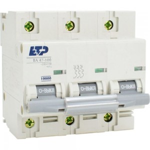 Автоматический выключатель ETP 3Р 80А тип C 10 кА 11559